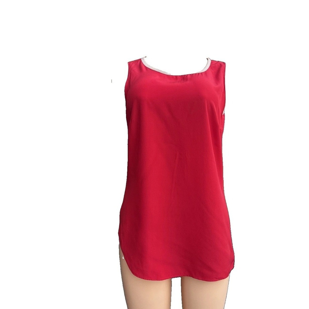 Pre-Owned Akris Punto  Red‎ Size 8Tank Top